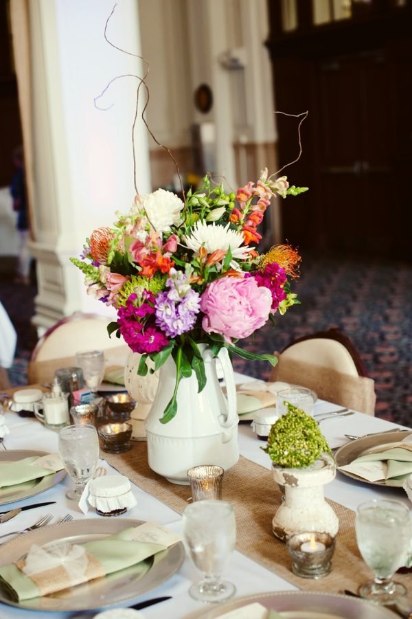 wedding ceremony at the'extérieur bouquet de fleurs 