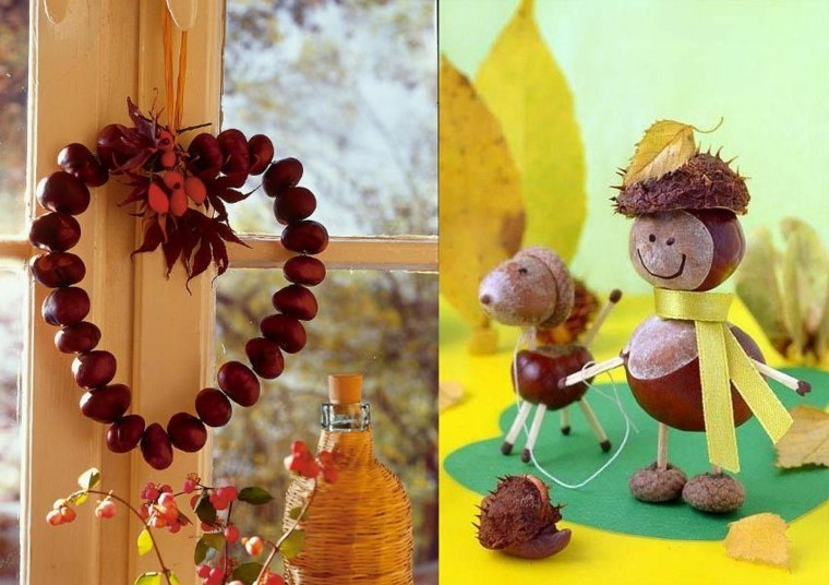 activity child chestnut chestnut idea activity child autumn diy