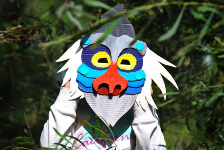 child idea mask diy original halloween disguise