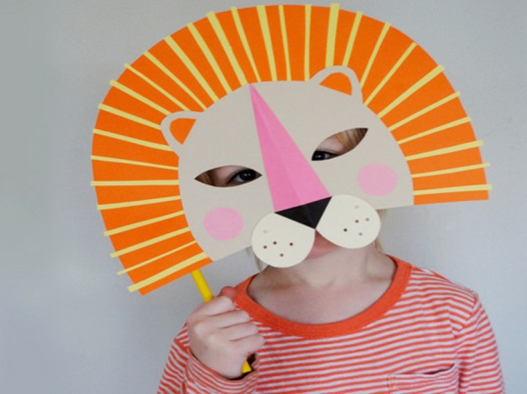 mask halloween disguise idea child diy child