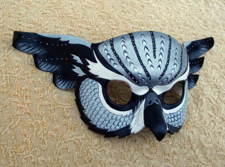 Kostym Halloween barn halloween mask barn kartong idé DIY