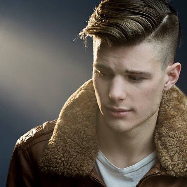 fashionable man short hair haircut