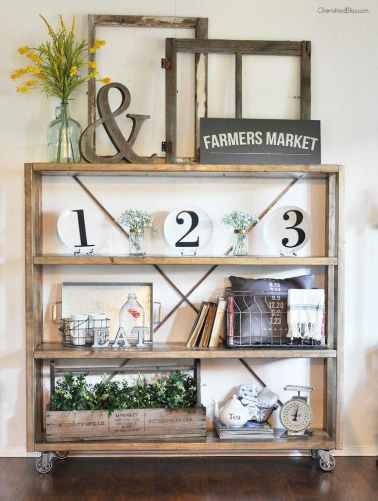 storage cabinet wood column