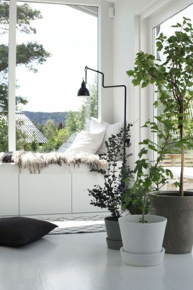 møbler ikea besta design hjørne læsning puder deco planter design moderne idé