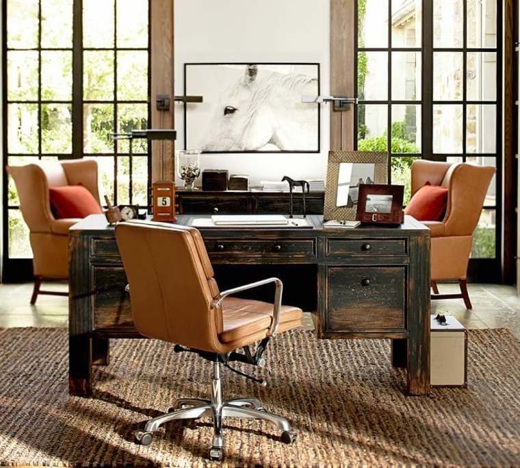 interior design furniture solid wood industrial office