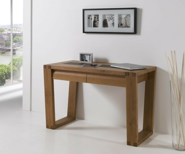 entrance furniture wood design table pictures deco