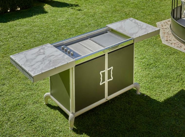 outdoor kitchen furniture collection Samuele Mazza by DFN