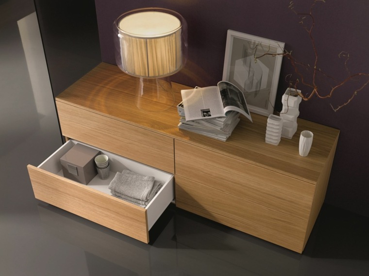 storage cabinet bathroom drawers deco wood