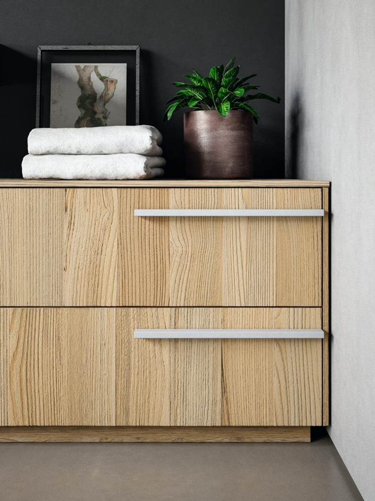 Scandinavian bathroom decoration cabinet