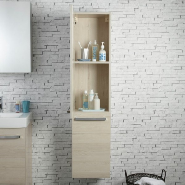 clear agglomerated column bathroom furniture