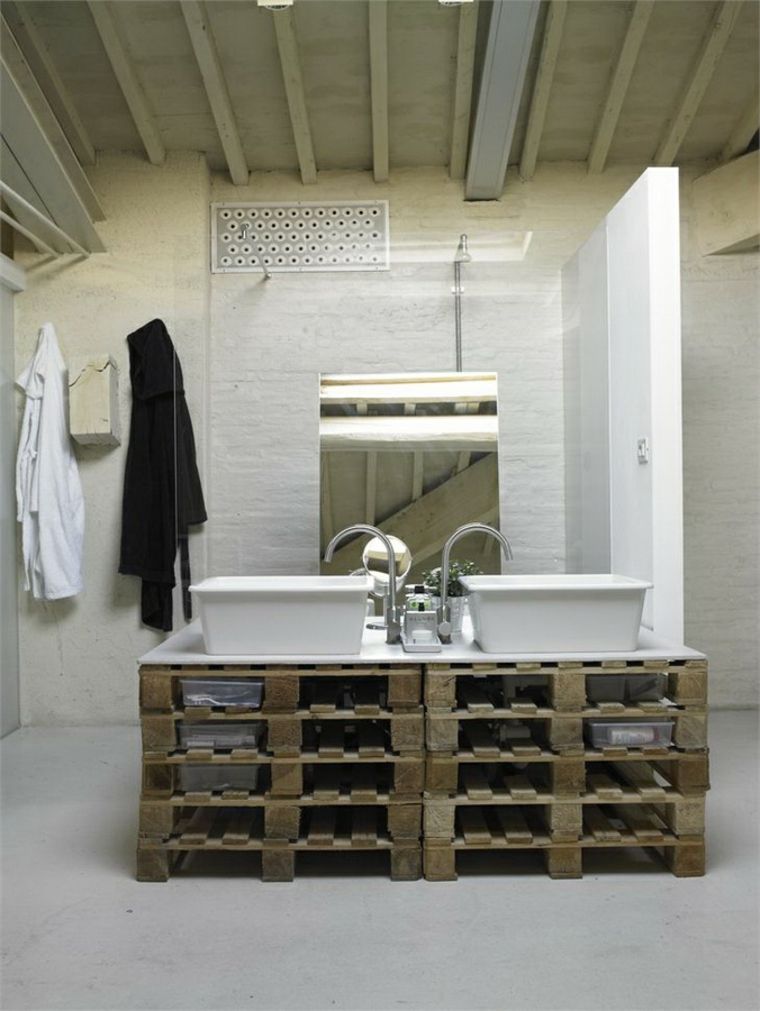 recycle pallets bathroom idea furniture pallet