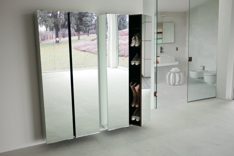 glass door furniture entry