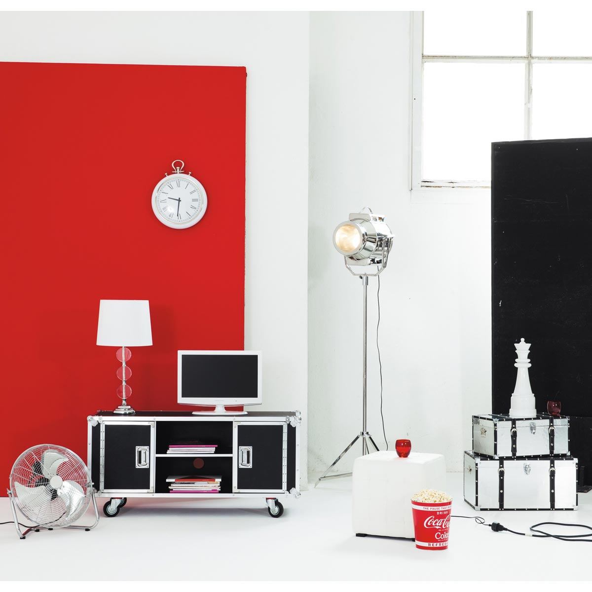 interiør moderne design tv stå moderne hjul innredning rød vegglampe design ide moderne deco dekor