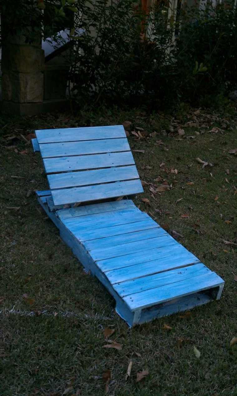 furniture pallet idea DIY design wooden bench