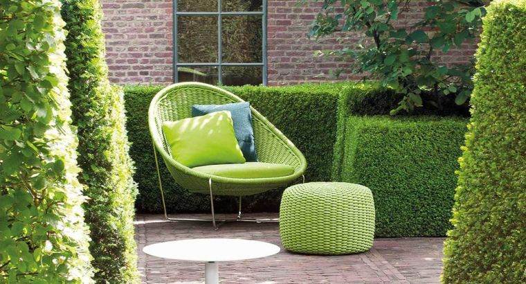 furniture pouf terrace idee original deco exterior landscaping