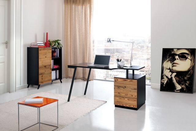 furniture-computer-modern-wood-black-small-wardrobe-lamp-table computer furniture