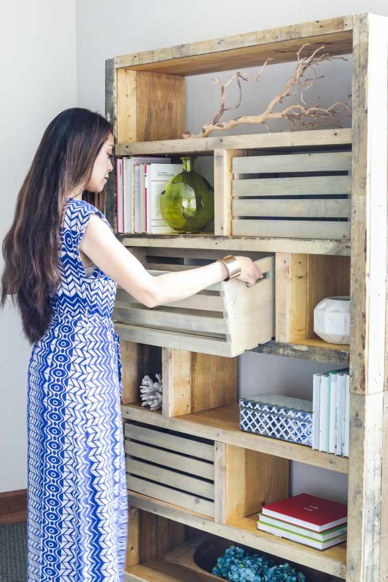 furniture palette tutorial shelf wall storage wood do it yourself boxes