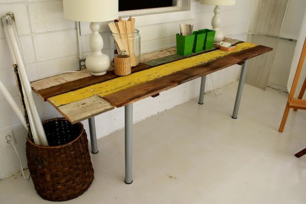 cheap furniture wood table reclaimed