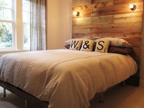 cheap furniture bed wood pallets