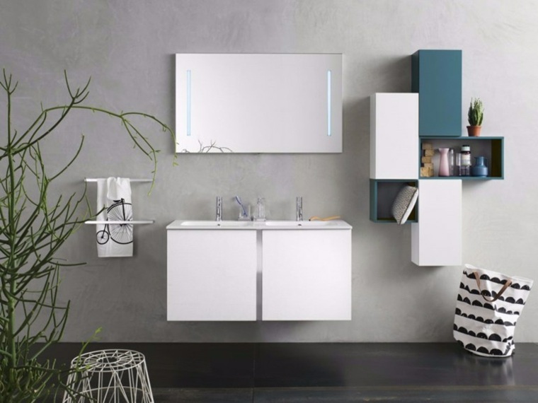 furniture bathroom mirror idea wall arrange space design