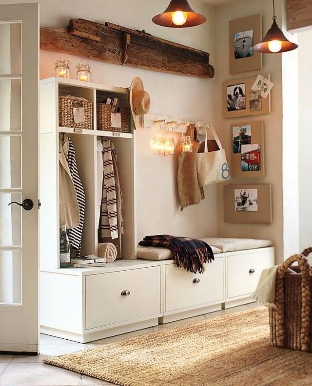 storage cabinet for the l'entrée style-rustique-moderne