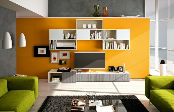 storage cabinet orange stay