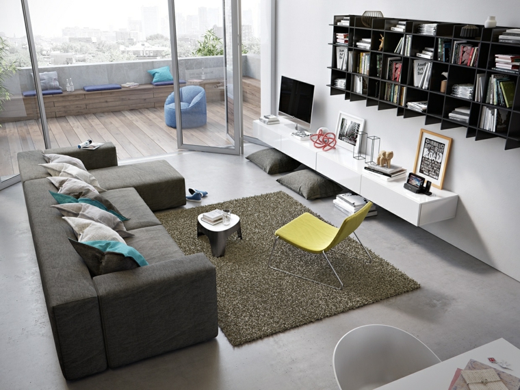 modern living room sofa'angle