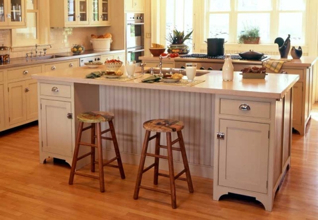 vintage furniture island kitchen elegant white