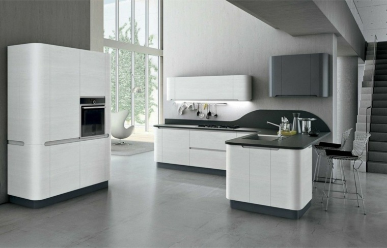 white modern furniture italian design kitchens