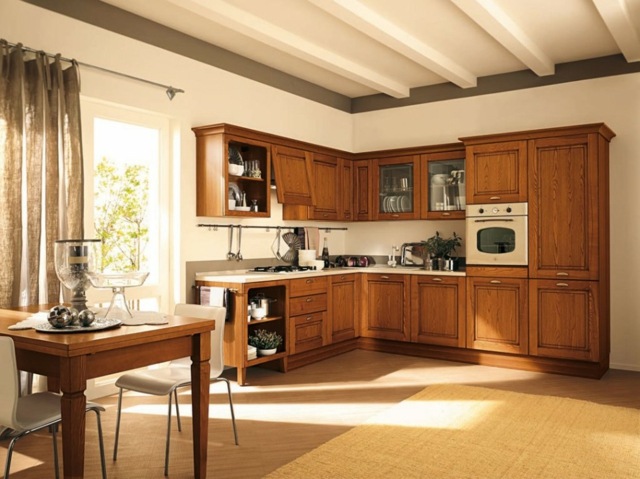 classic wood kitchen furniture