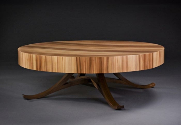 natural wood furniture coffee table