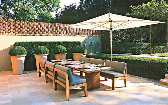 garden furniture deco parasol