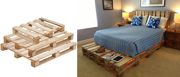 furniture pallets bed room