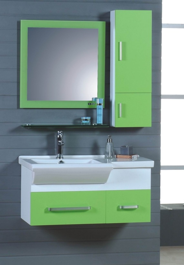 furniture-room bath-original-idea-color-green