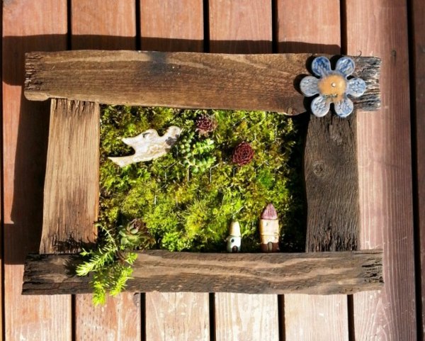 micro flowerpot recycle frame