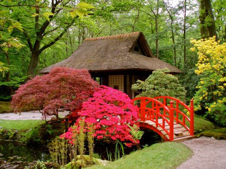 mini garden design Zen small house