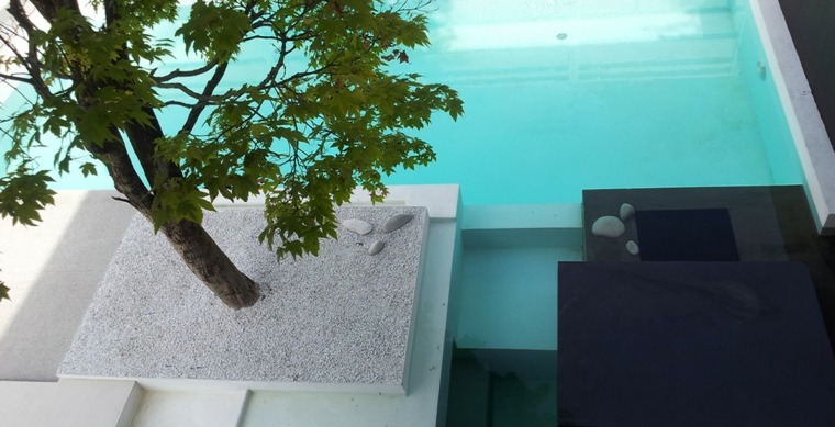 mini garden deco zen moderne pools