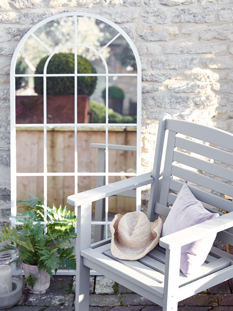 acrylic mirrors deco terrace garden