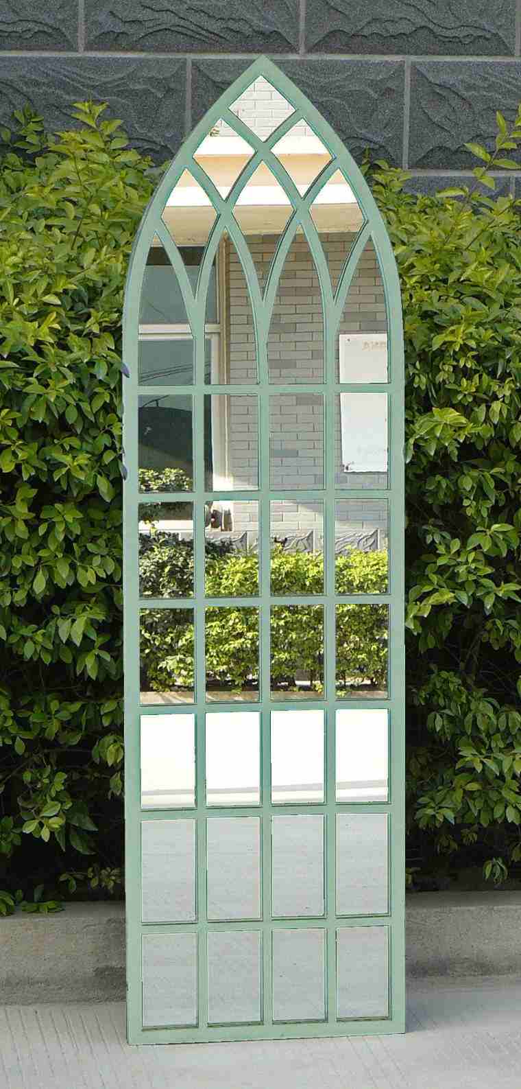 garden mirror idee de deco exterieure