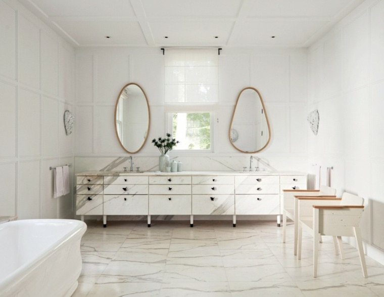 spegel design deco vägg badrum stil lyx