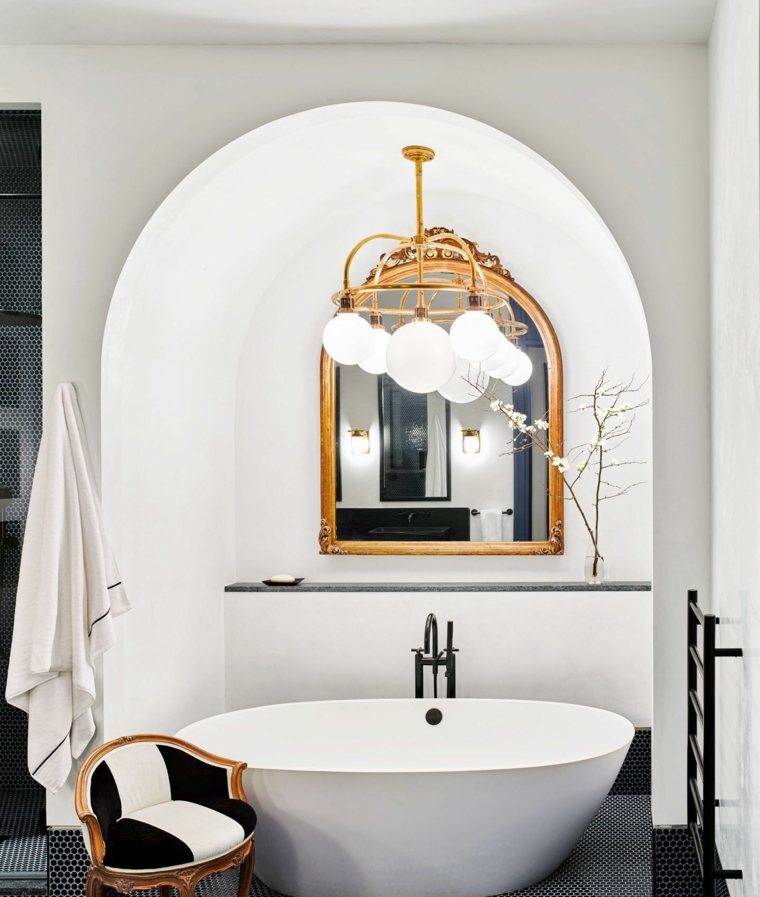 mirror dore bathroom amenagement small space