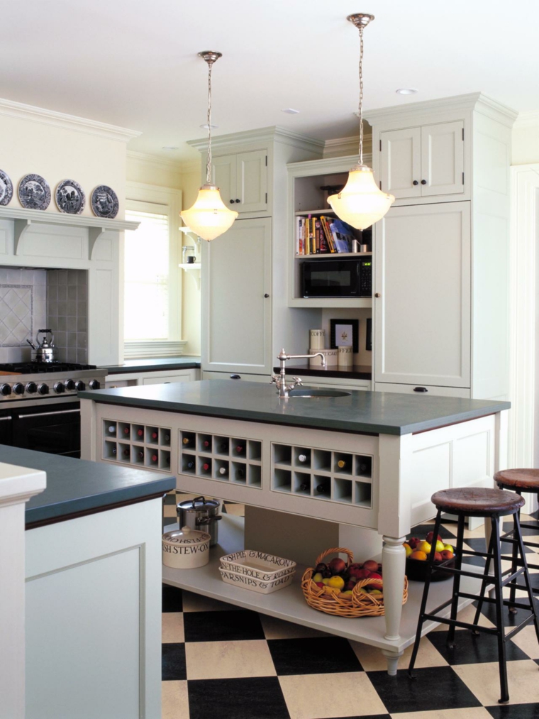 kitchen island bottle locker