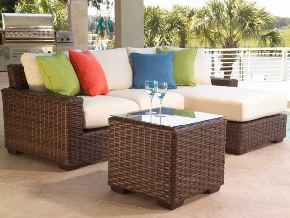 modern rattan outdoor furniture