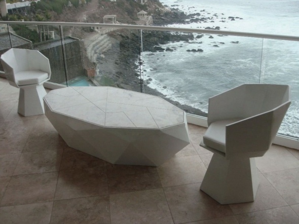 modern garden furniture deco