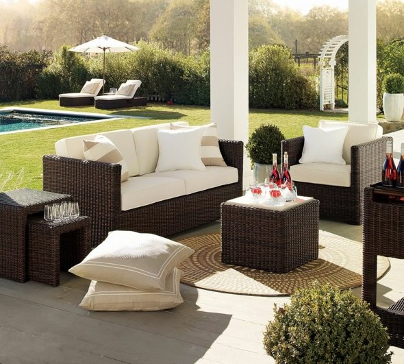 garden furniture rattan design