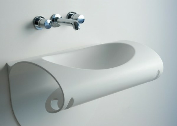 designer bathroom furniture LG Hausys Hi-Macs
