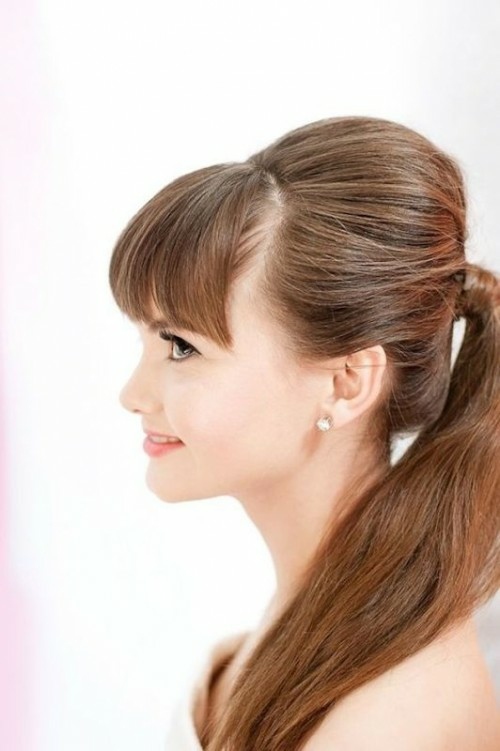 retro bridal hair style