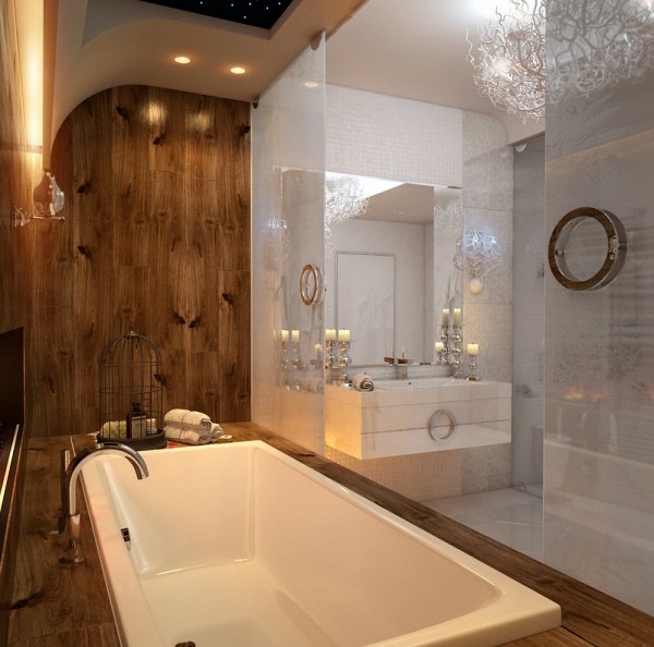 bathroom model luxury deco idea
