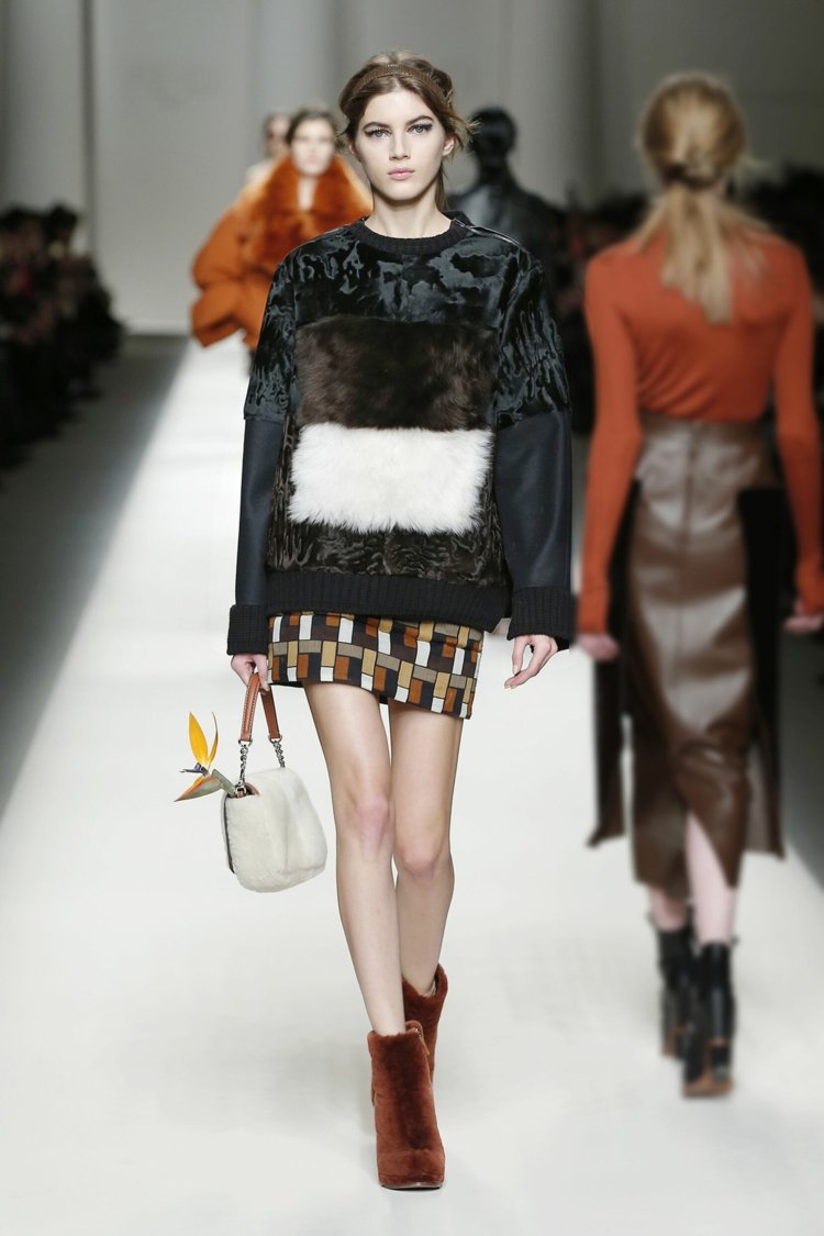 fall winter 2015 Fendi fashion