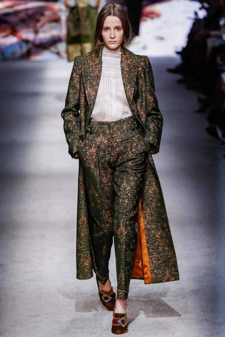 fall winter fashion 2015 floral prints